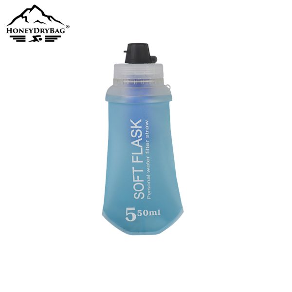 Factory customised 550ml 700ml 800ml TPU water bottle with filter Lightweight hydration bottle for marathon soft flask - Image 8