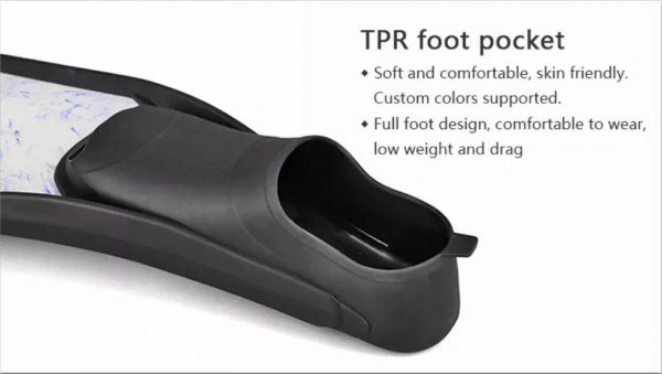 TPR foot pocket