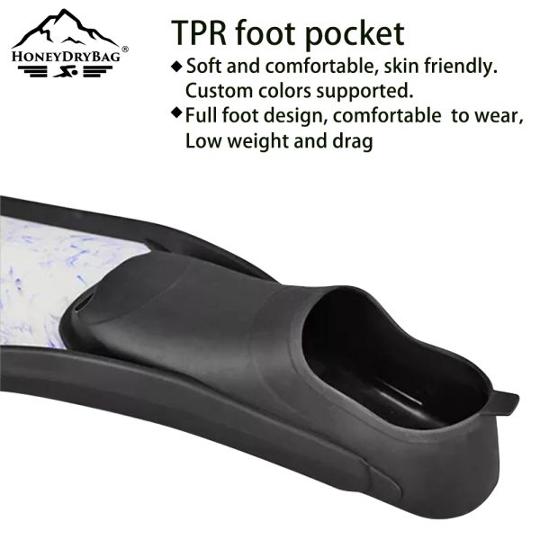 Manufacturer-direct supply of professional freediving carbon fibre swim fins, specifically designed for scuba diving Fins - Image 6