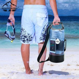 Customisable 2L/5L/10L/20L Waterproof Dry Bags 500D PVC Professional-Grade Waterproofing Outdoor Hiking, Swimming and Sports Equipment