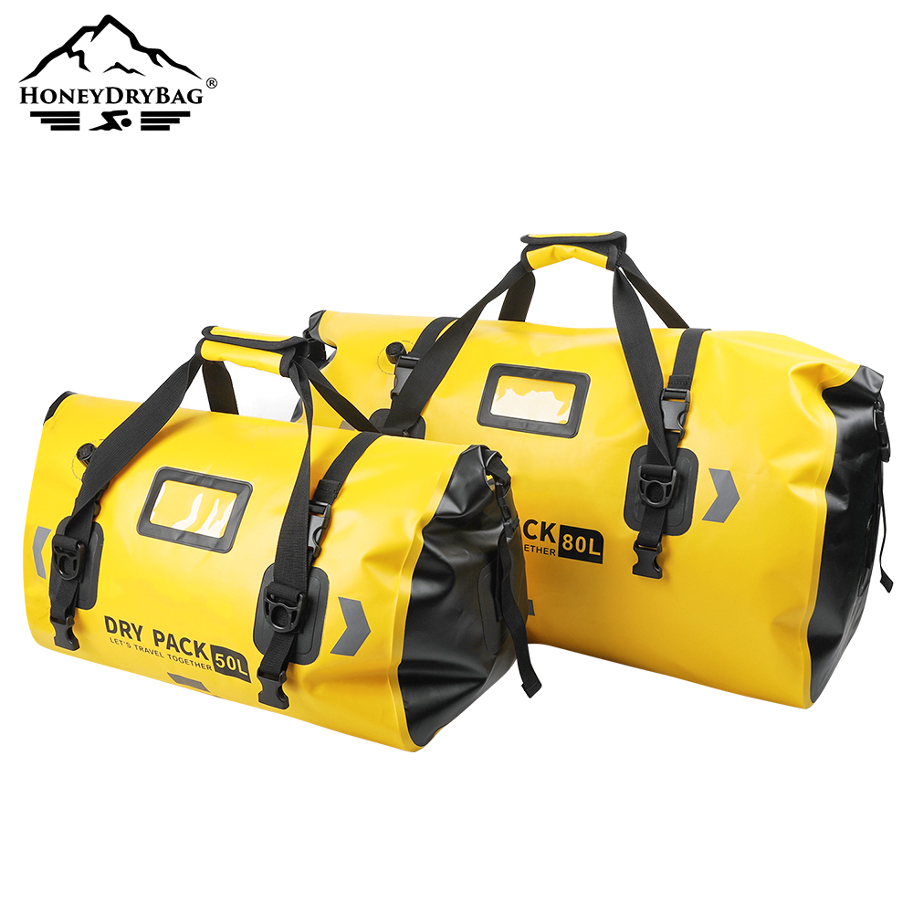50L 80L Customised Logo Dry Food Bag Floating Rowing Sailing Kayak Bag Lightweight Waterproof Backpacks - Image 4