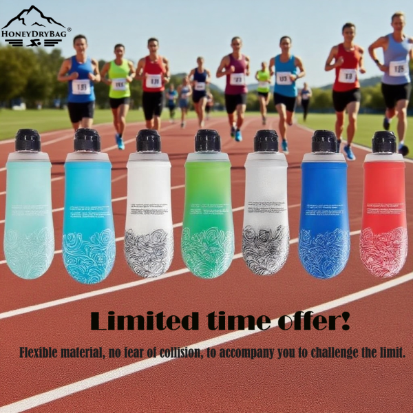 Supplier Wholesale Low Price 200ml, 250ml,500ml Soft Bottle Hydration Vest Soft Flask Collapsible Portable Running TPU Soft Flask