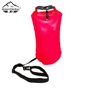 Adjustable Waist Swim Buoy | PVC Float for Safe Ocean & Open Water Swimming
