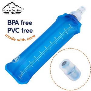 Running Soft Flask - Large Mouth, Customizable TPU Water Bottle for Runners