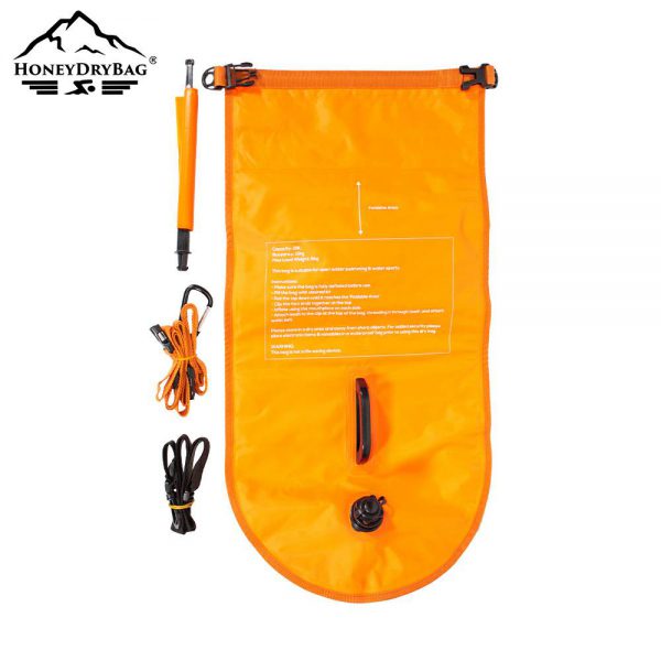 Swim Buoy with Detachable Flag