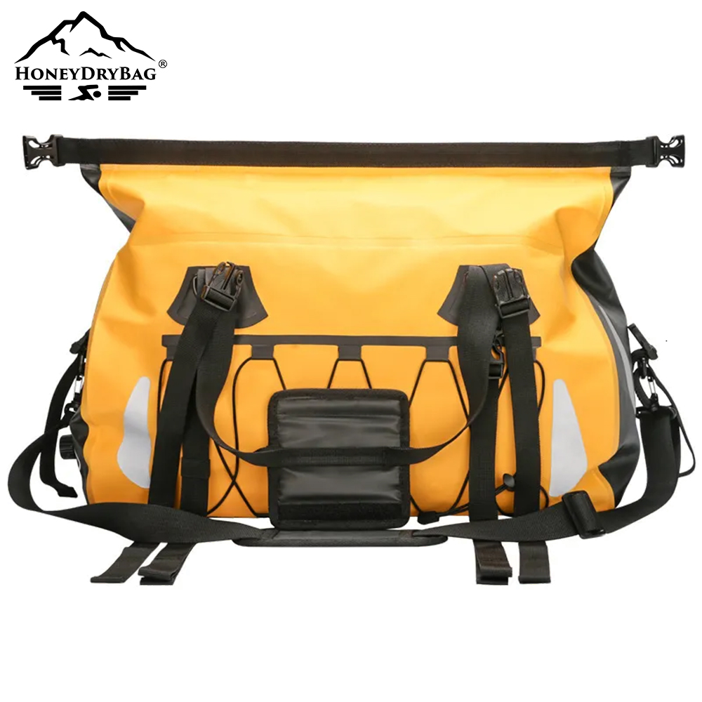 30L Waterproof Hiking Backpack - 500D PVC Canvas, Lightweight Dry Bag for Camping & Fishing - Image 6
