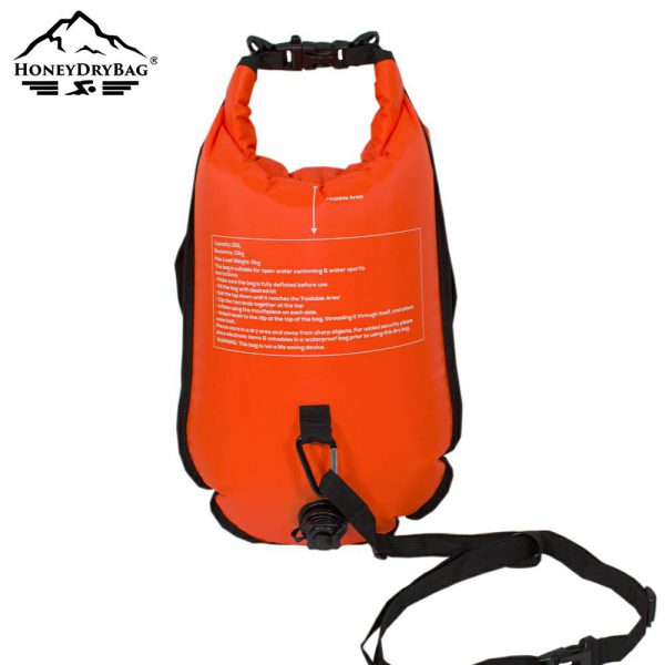 Swim Buoy with Strap Handles