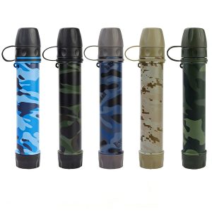 Portable Direct-Drink Filter Straw | Factory-Direct Outdoor Survival Emergency Water Straw Filter, Filter and Drink Instantly