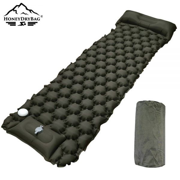 Inflatable Sleeping Pad with LED Light