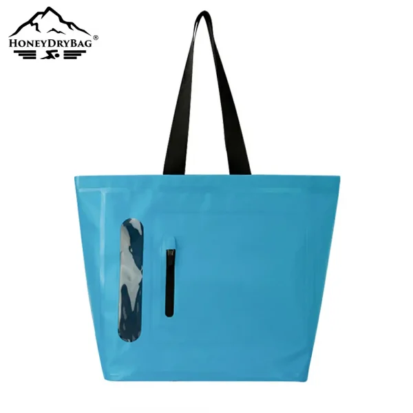 Waterproof Tote Bag Blue