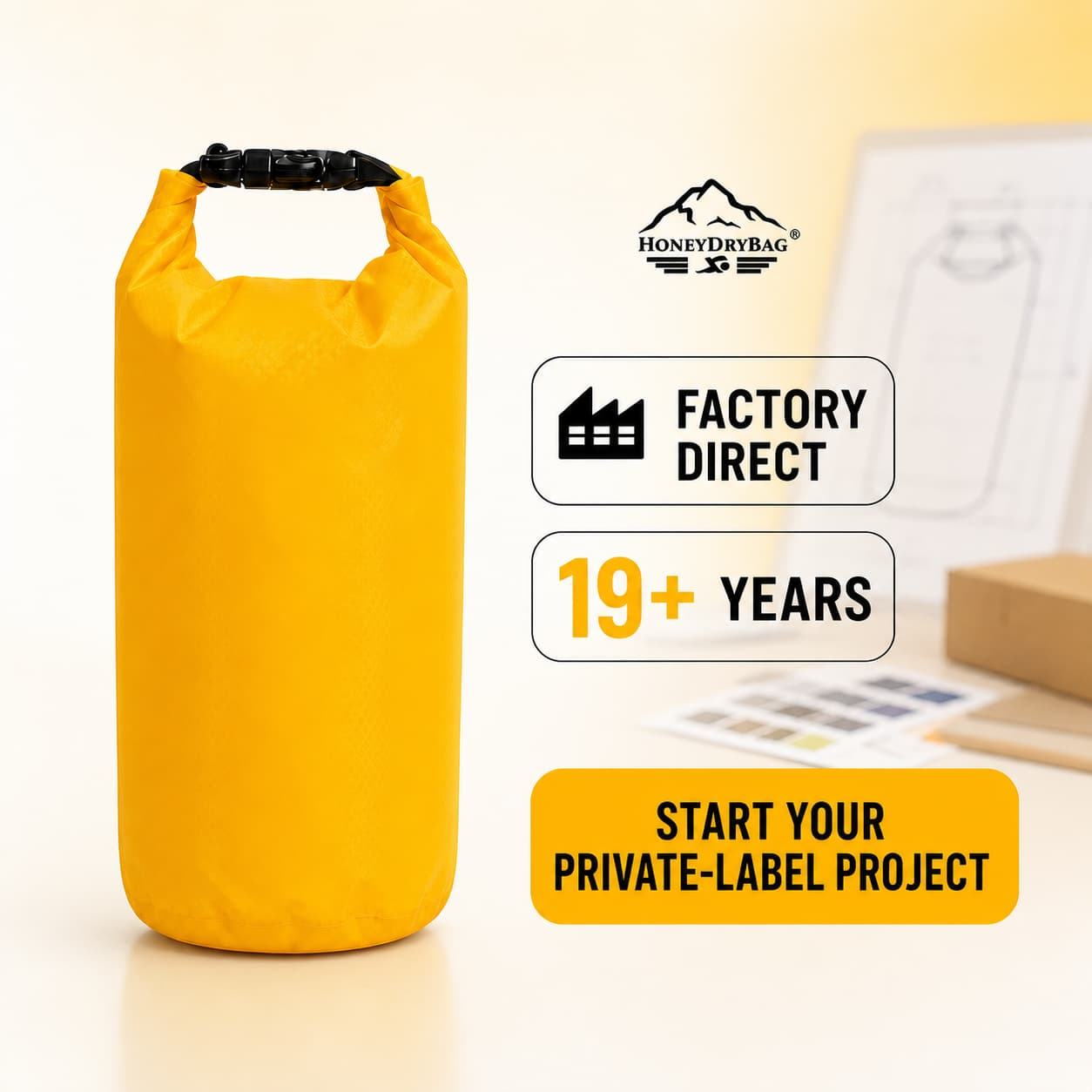 Premium Ultralight Dry Sack | Custom Nylon Dry Bag Wholesale OEM ODM - Image 4