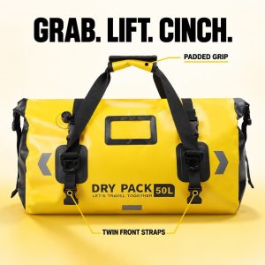 Waterproof Dry Bag Backpack Floating Duffel Bag for Boating Kayaking Sailing