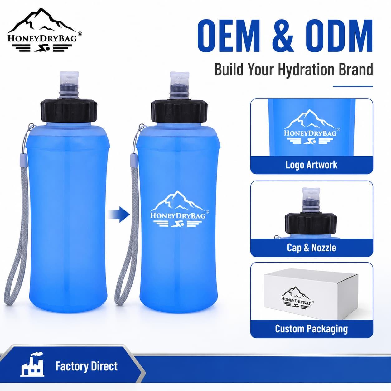 Custom TPU Soft Flask for Running