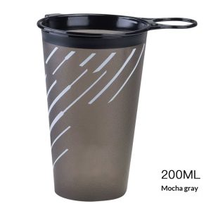Custom TPU Running Soft Water Cup - Collapsible TPU Cup for Running and Hiking