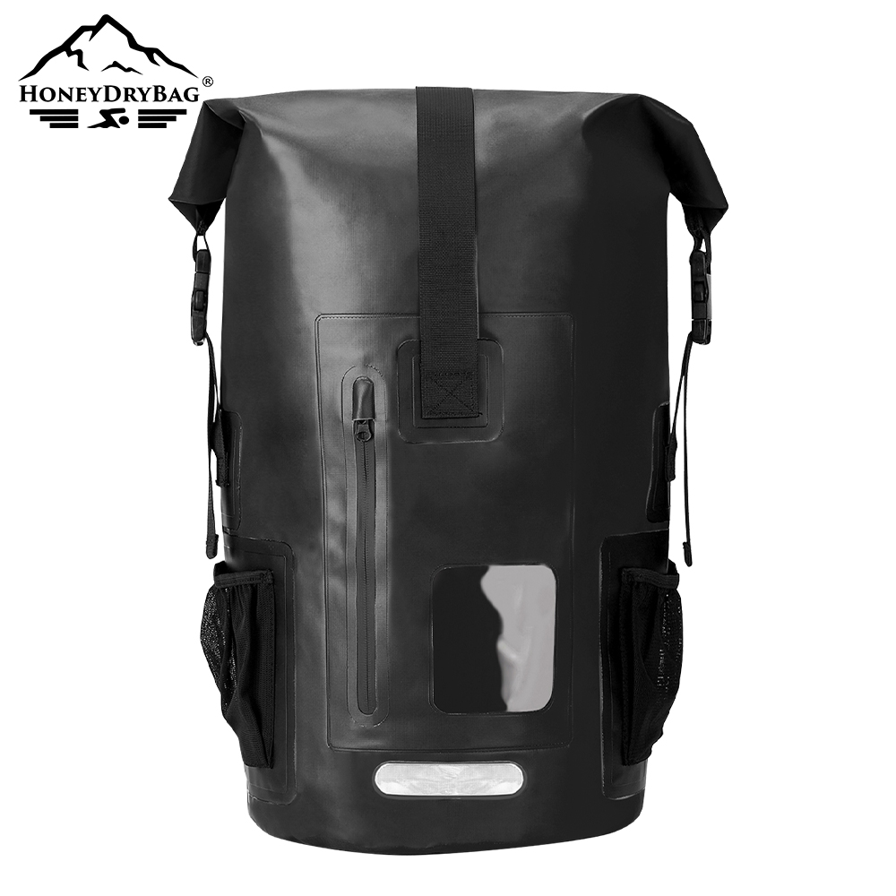 Low minimum order quantity customized high-quality PVC waterproof dry bag, rolled top backpack, travel floating waterproof dry bag - Image 5