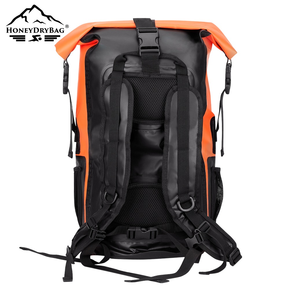 Low minimum order quantity customized high-quality PVC waterproof dry bag, rolled top backpack, travel floating waterproof dry bag - Image 3