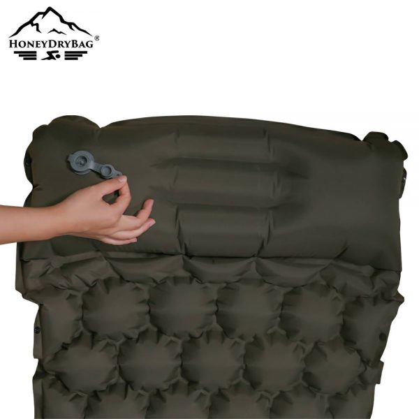 Inflatable Sleeping Pad with LED Light