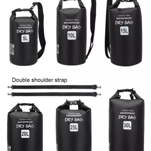 Free Sample Ocean Pack Wholesale 1L 2L 5L 10L 15L 20L 25L 30L PVC Outdoor Sport PVC Dry Bags