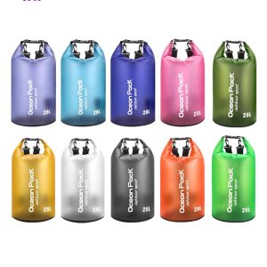 Free Sample Wholesale 5L 10L 30L PVC Sports Waterproof Dry Bags