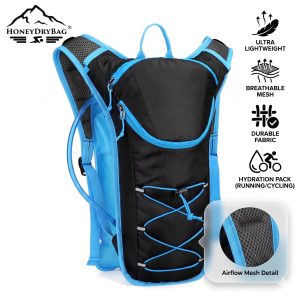 Multifunctional Hydration Backpack – Waterproof Cycling & Running Pack with Bladder for Bike, Climbing, Hiking