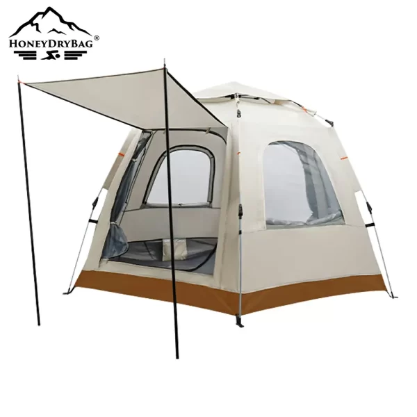 Hexagonal Camping Tent with Flaps