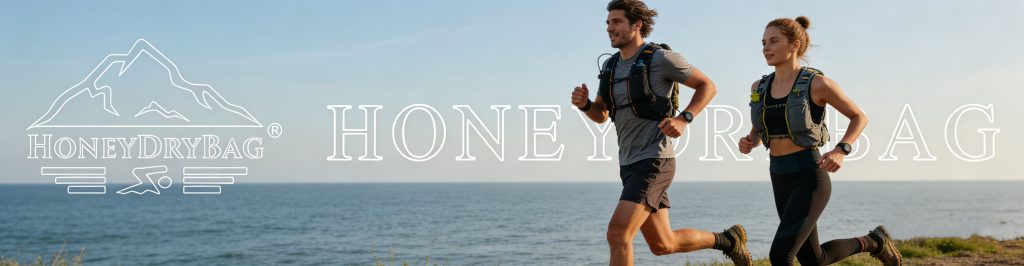 Runners with TPU Soft Flask for Running OEM Bulk Order during outdoor trail running