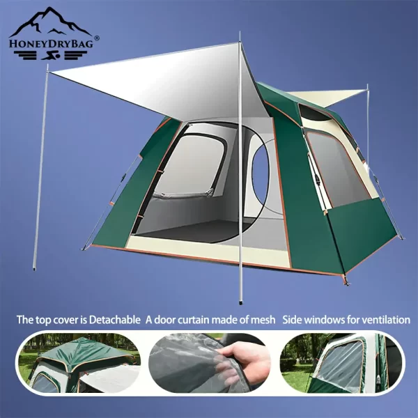 Automatic Camping Tent with Flap