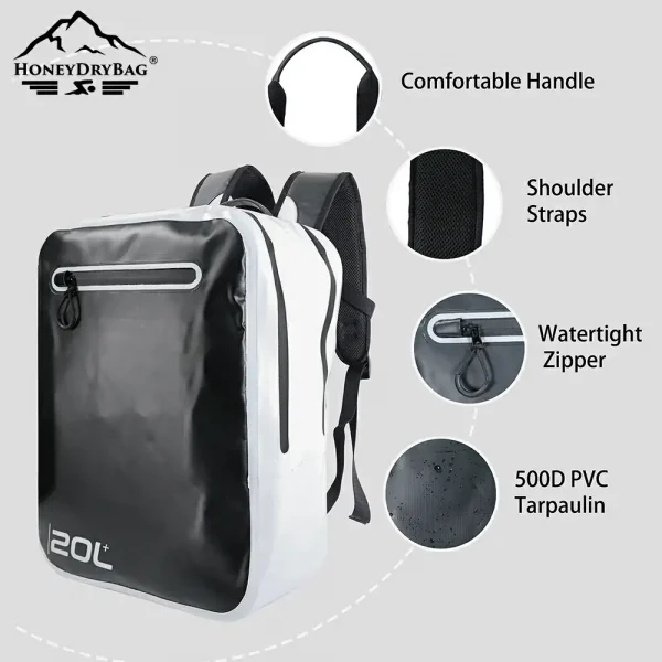 Rectangle Waterproof Backpack