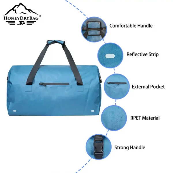 RPET Waterproof Duffel Bag