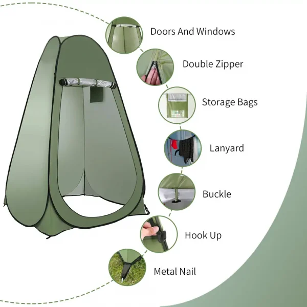 Pop-up Shower Tent