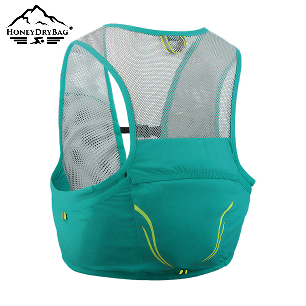 100% Polyester Multi-functional Custom logo hydration pack for Trail Running Vest - Image 6
